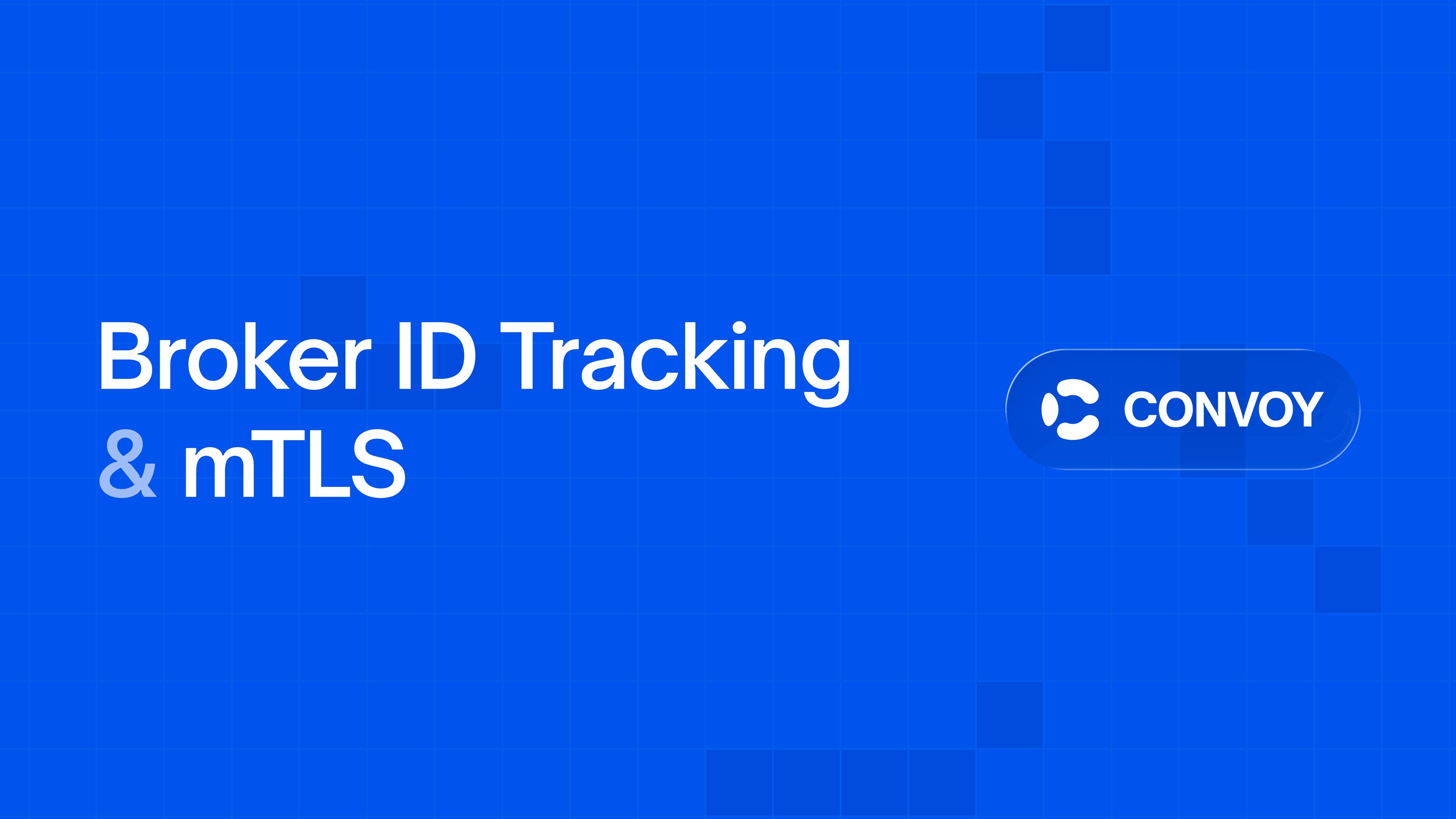 Broker Message ID Tracking & mTLS Support